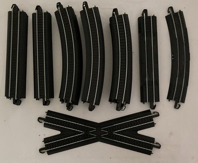Bachmann HO Steel EZ Track w/black roadbed - various types sold seperately