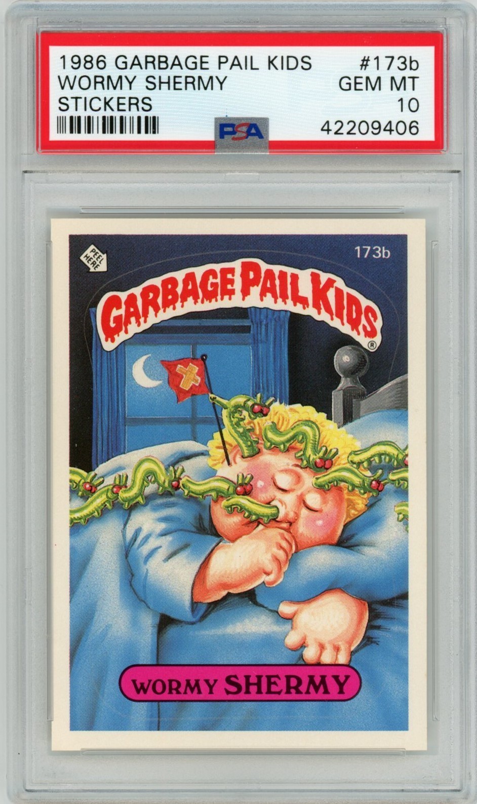 Wormy Shermy PSA 10