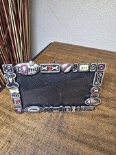 Picture Frame: Dog BEST FRIEND Silver Metal 4x6