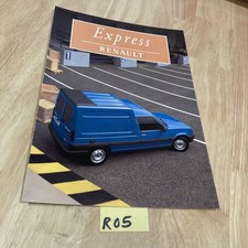 Renault Furgone Express 1997 Prospetto Catalogo Automobile Pubblicità