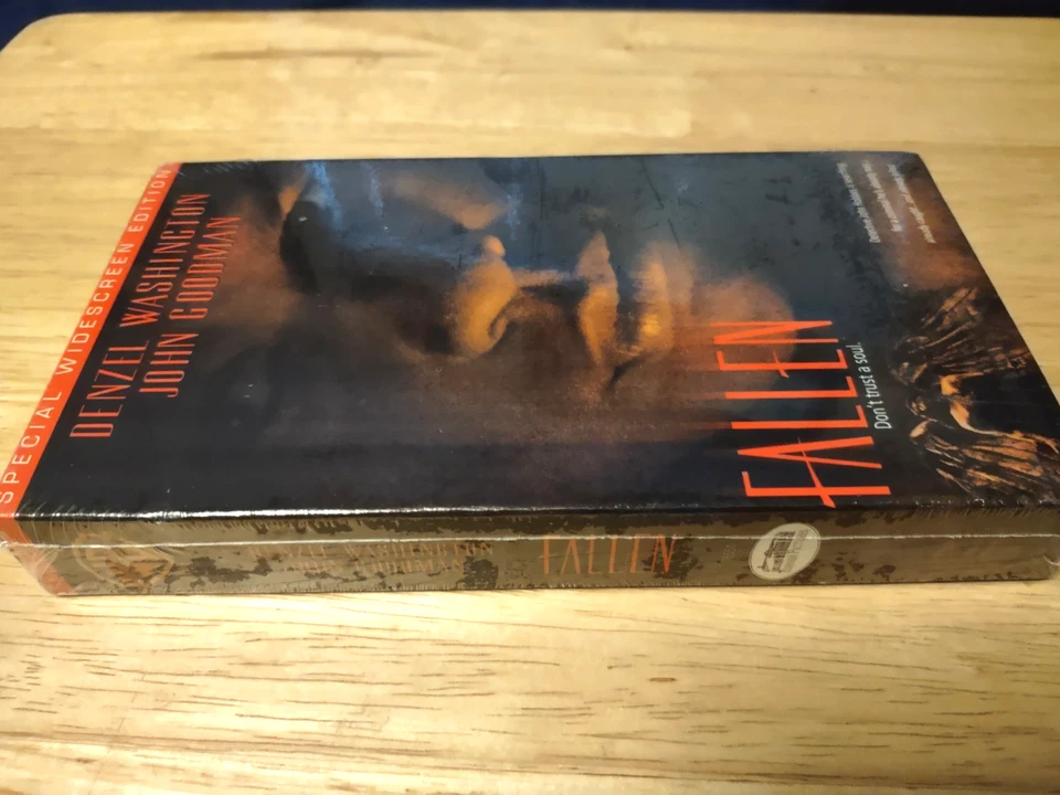 Fallen (VHS, 1998, Warner) Widescreen Denzel Washington John Goodman New Sealed - Image 3 of 4