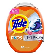 Tide Power PODS&reg; with Downy Liquid Laundry Detergent Pacs, April Fresh Scent