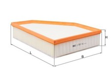 MAHLE Luftfilter LX 3985/1 Filtereinsatz für BMW G21 G20 3er G80 G28 Touring G81