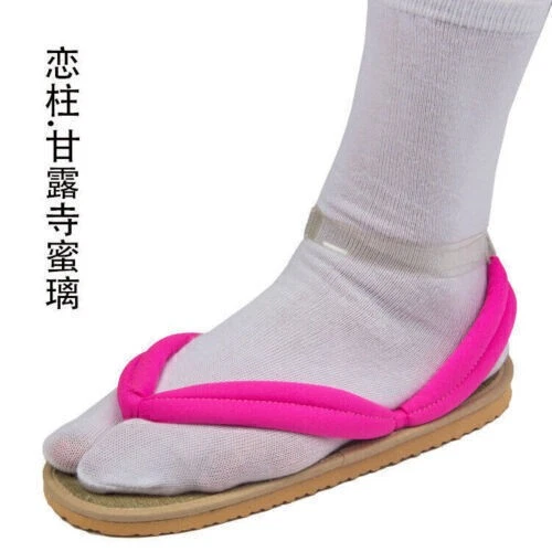 Dämon Slayer Cosplay Japanische Geta Schuhe Kamado Tanjiron Sandalen Hausschuhe - Bild 2 von 4