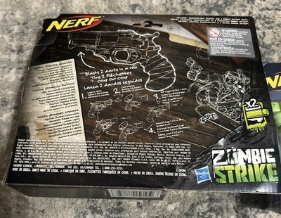 Nerf Zombie (A6562) Strike Doublestrike Blaster for sale online | eBay