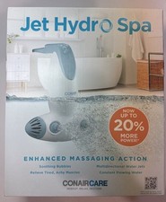 Conaircare Jet Hydro Spa with Dual Hydro Jets  Invigorating Bubbles Bathtub