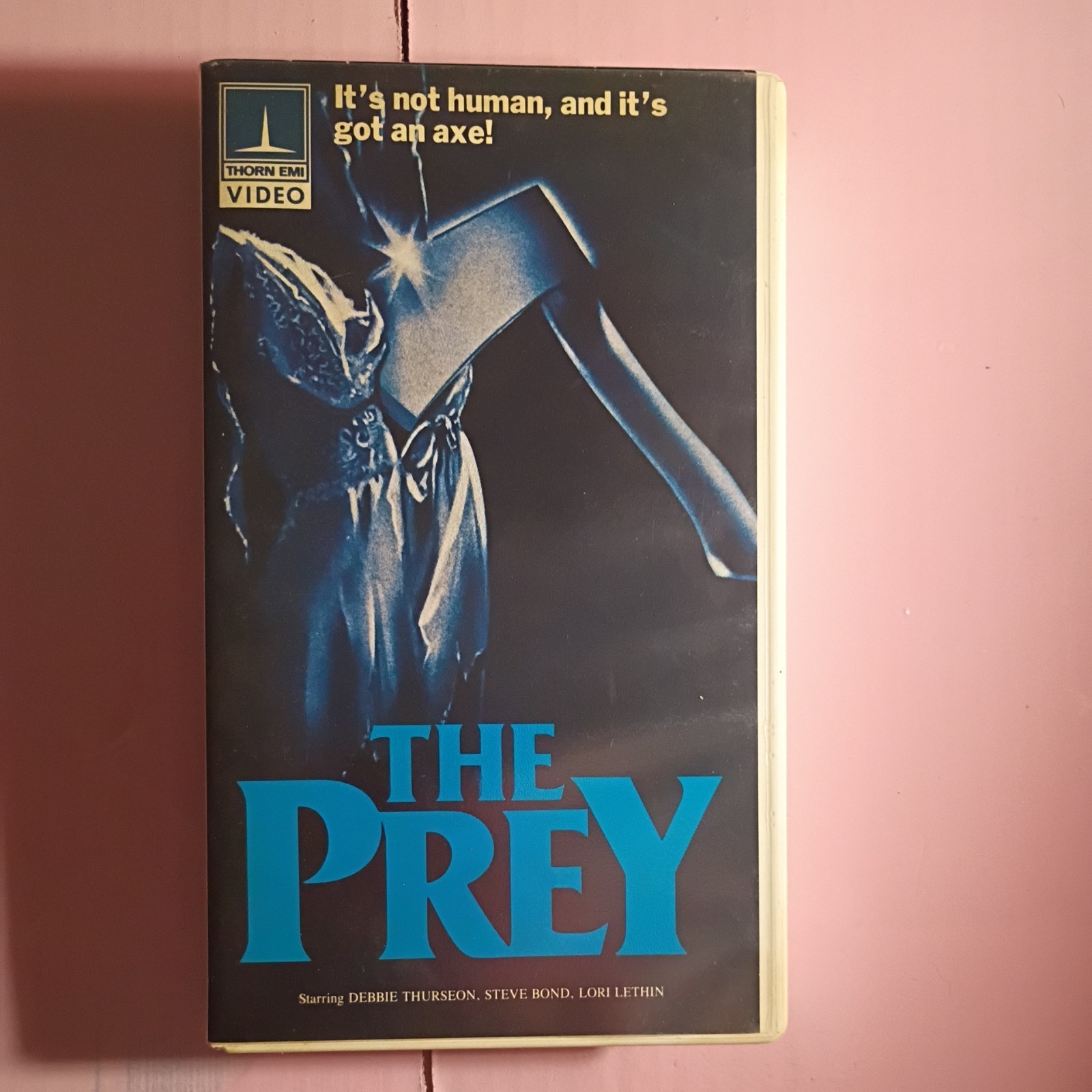 Vintage The Prey VHS Ex Rental Thorn EMI Video 1983 Horror VHS Clamshell