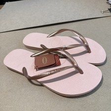 Havaianas Slim Rose Pink Flip Flops EU 396/40 - New