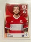 PANINI EFL 2025 - 26 STICKER RILEY McGREE MIDDLESBROUGH #189