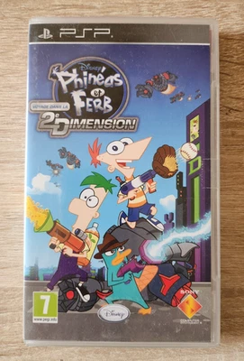 Jeu Playstation PSP - Phinéas et Ferb Voyage dans la 2e Dimension / Disney 2012 - Photo 1/3