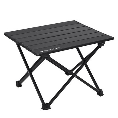 Portable Camping Table Ultralight Aluminum Camp Table Folding Beach Table for...