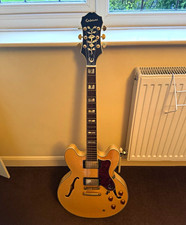 Epiphone Sheraton II NA Semi-Hollow Electric Guitar Natural 6-String RH 22F