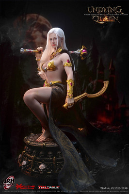 TBLeague WHITE QUEEN OF BABYLON with Movable Eyes Head 1/6 Variation VER US SHIP