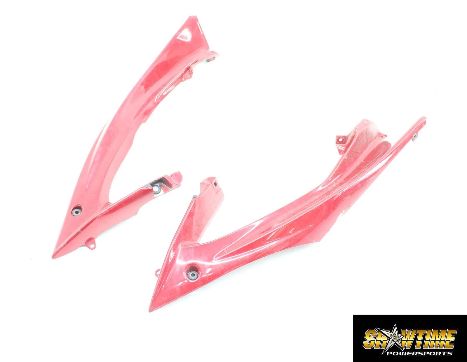 08-16 YAMAHA YZF R6 RIGHT LEFT FRONT UPPER FAIRING COWL SHROUD SET