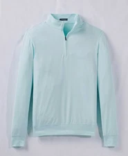 Turtleson Carter Stripe 1/4 Zip Wave Outerwear Men M