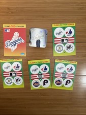 LA Dodgers MLB Baseball Sticker Decal Retro Lot Upper Deck