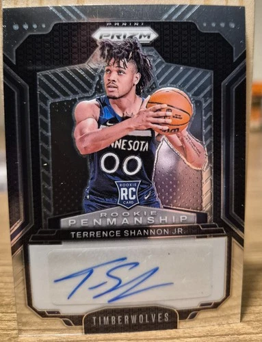 2024-25 Panini Prizm -  Autographed RC Terrence Shannon Jr. #RPE-45 Timberwolves