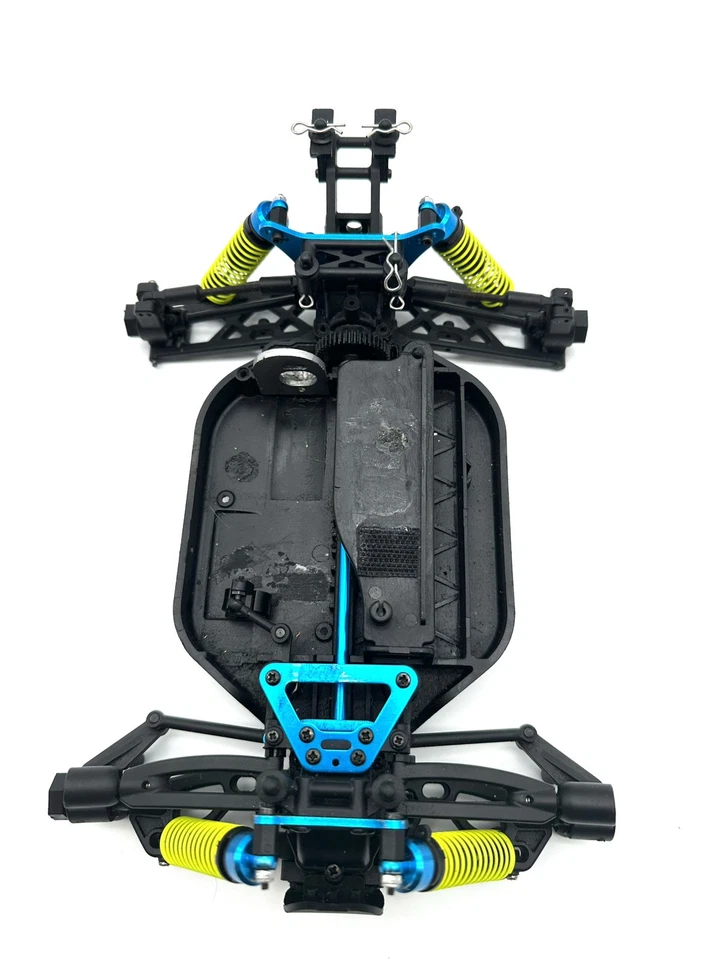 Chasis Duratrax Vendetta ST vintage 1/18 para piezas o construcción Foto 2 de 3