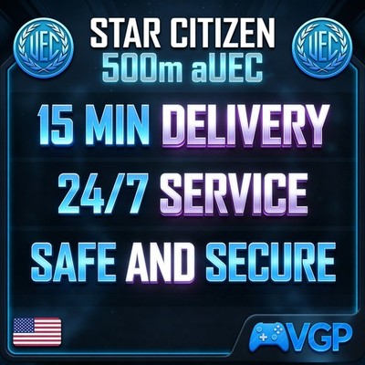 Star Citizen aUEC   500M   Version 4.7.1 LIVE | SC aUEC  100% Positive FB