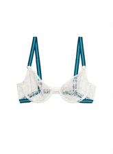 Fleur Du Mal Women's Match Point Demi Bra Ivory