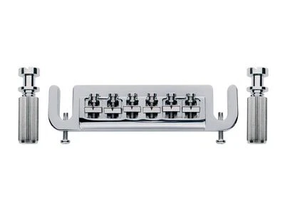 LP-Style Wraparound Bridge / Brücke ML-Factory® chrom, einstellbare Reiter