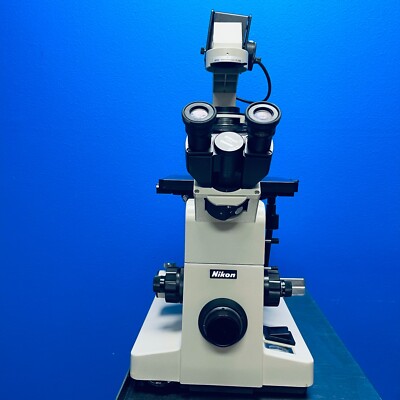 Nikon Diaphot TMD Phase Contrast Inverted Microscope 1980s Halogen