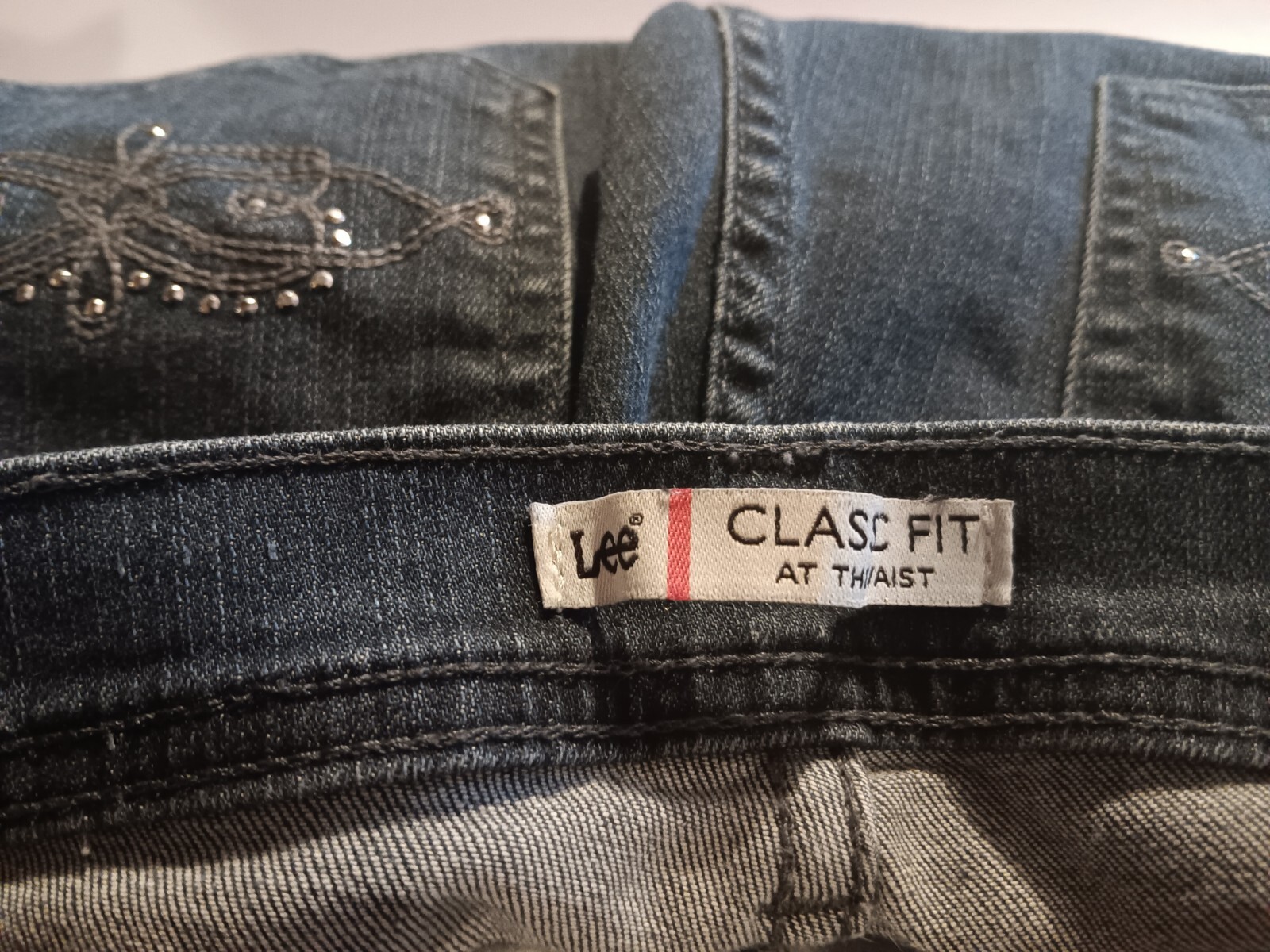 Lee Classic Fit Patchwork Size 6 - image 1