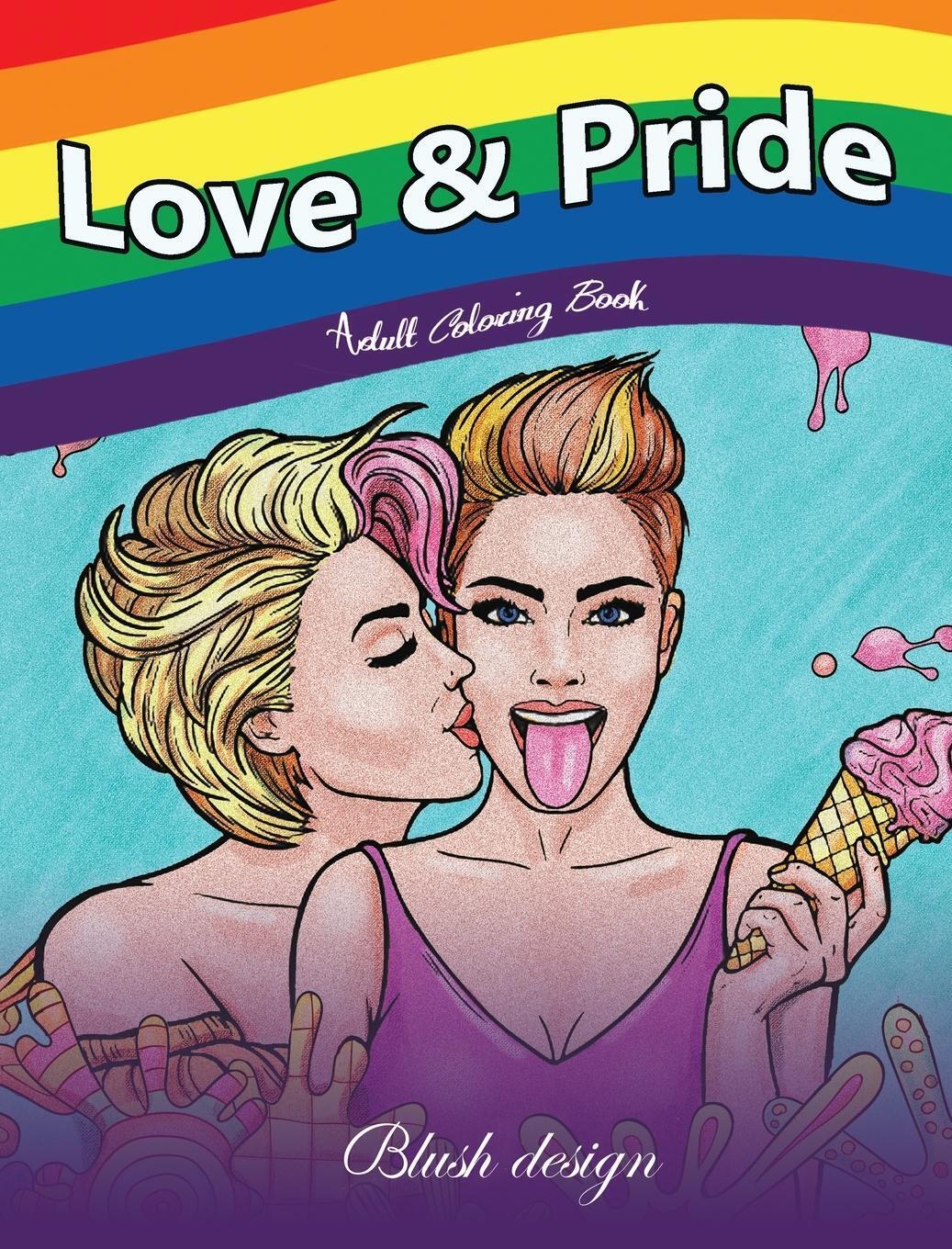 Thumbnail - Blush Design | Love & Pride | Buch | Englisch (2019) | Adult Coloring