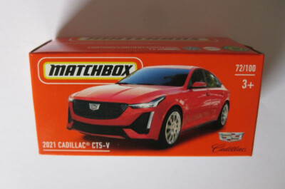 2021 Cadillac CT5-V  Rot *** Matchbox Power Grabs USA 1:64