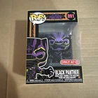 Funko POP! Marvel Black Panther Black Light Target Exclusive #891 W/ Protector