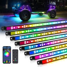Mictuning RGB+IC LED Underglow Light Bar Car ...