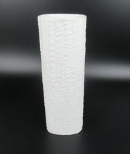 Thomas Porzellan Vase Bisquitporzellan OP ART Matte Vintage Design Porcelain +