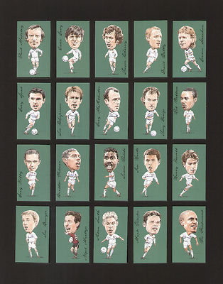 Leeds United 20 Karten Set - Madeley Gray Speed Batty Radebe Kewell - Fußballer