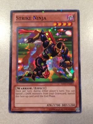 YuGiOh Strike Ninja BATT-EN003 Starfoil Battle Pack Tournament Prize Card  New | eBay