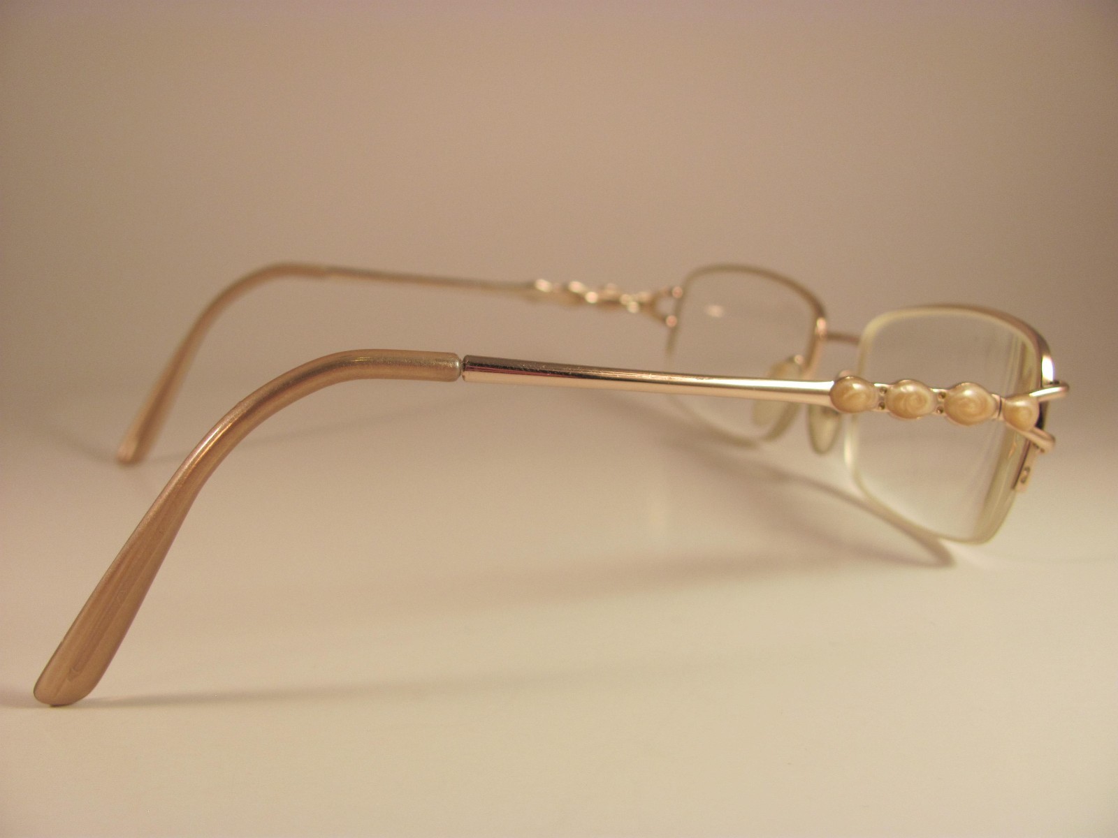 Kirkland Signature Marilyn Women's Gold HalfRim RX Eyeglass Frames 53