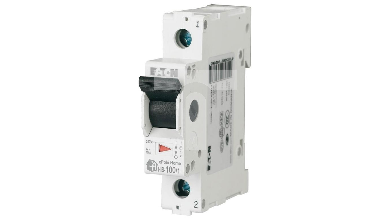 Modular switch disconnector 100A 1P HIS-100/1 142828 /T2UK