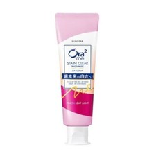 SUNSTAR Ora2 Stain Clear Whitening Toothpaste 130g - Peach Leaf Mint