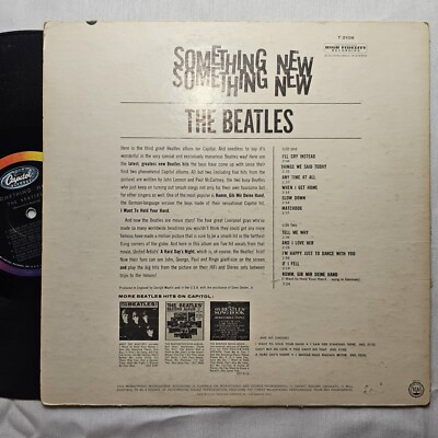The Beatles Something New 1964 First Press LP Capitol Stereo ST