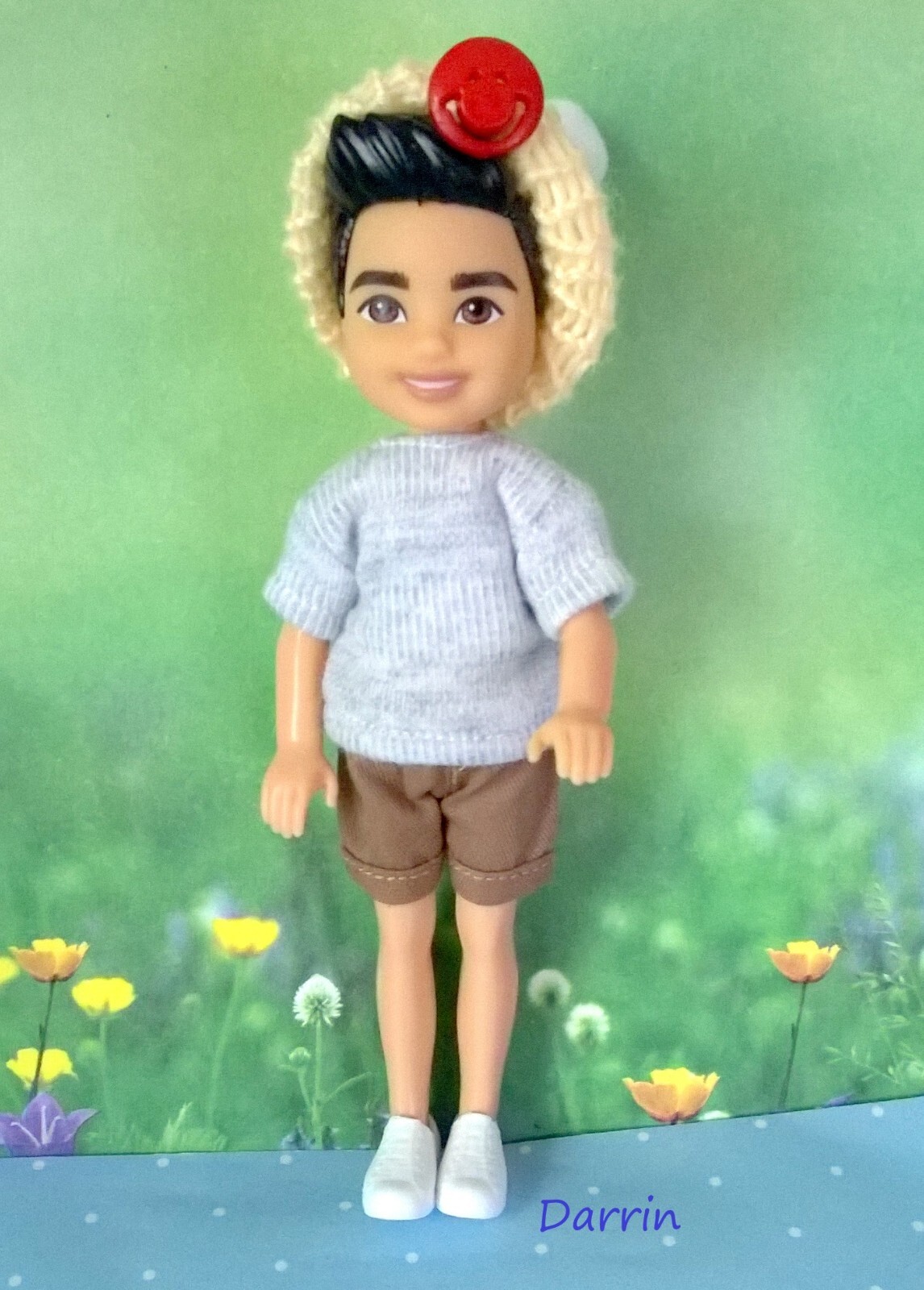 Chelsea Boy  Darrin Doll redressed, plus  accessories#D