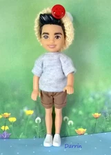 Chelsea Boy  Darrin Doll redressed, plus  accessories#D