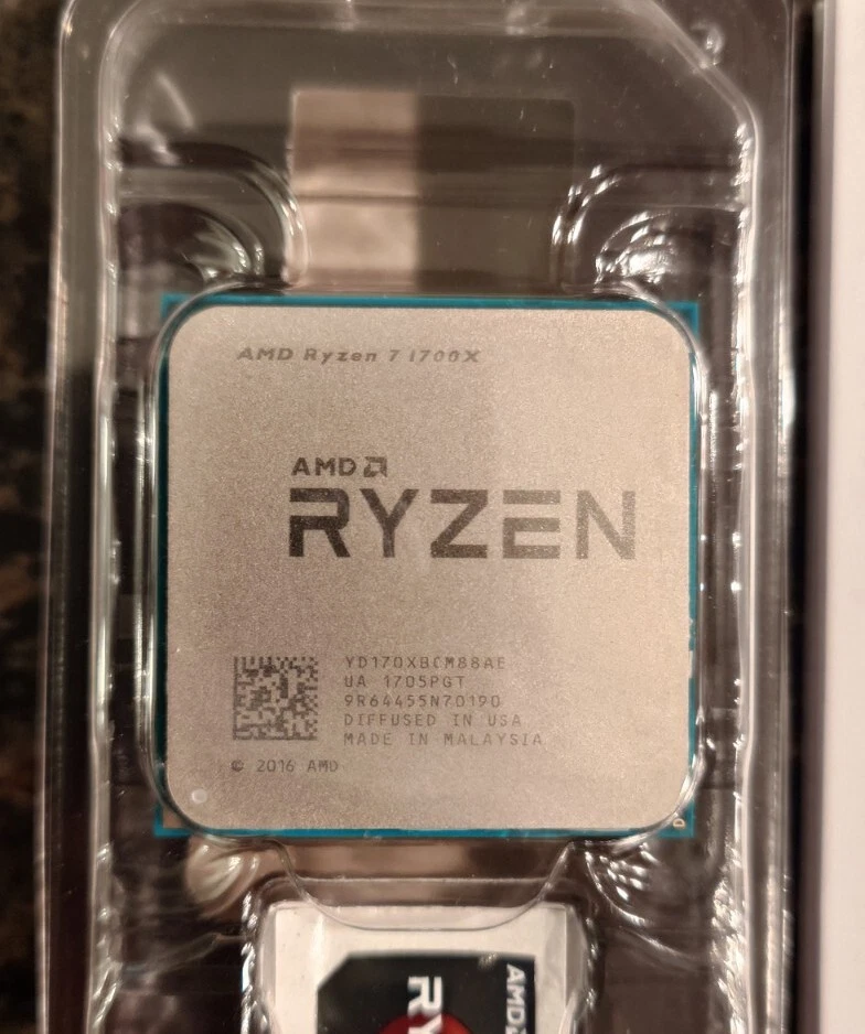 AMD Ryzen 7 1700x CPU 3,4 GHz 8 núcleos 16 hilos + caja y pegatina (YD170XBCAWOF) Foto 3 de 4