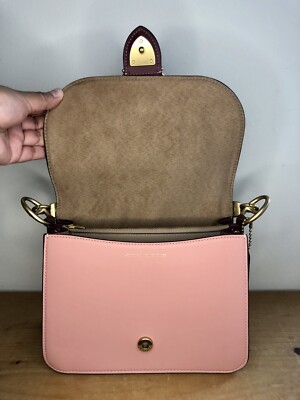 バッグ COACH Beat Shoulder Bag In Colorblock COACH® | Upcrafted Beat Shoulder Bag In Colorblock With Rivets