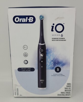 Oral-B iO 6 Series Electric Toothbrush - Black Lava for sale
