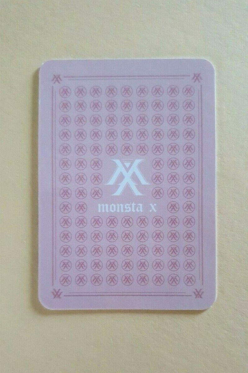 MONSTA X PICNIC IN MONBEBE WORLD FAN MEETING Official Photocard