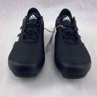 adidas Cycling Shoes Men's 8 Women's 9 Black White The Road Shoe