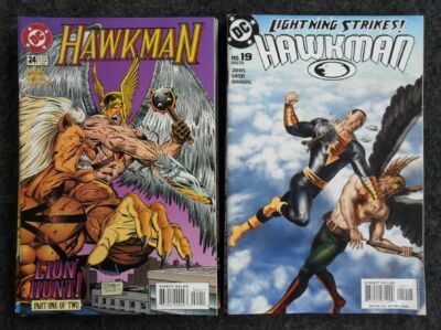 13x Hawkman - verschiedene Nummen/Serien - DC Comics USA - Zustand 1/1-
