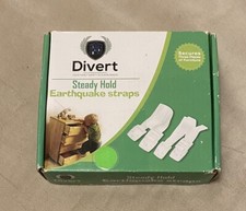 Divert Steady Hold Earthquake Straps Prevent Tip Over Accidents 4 Straps  Bolts