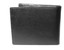 thumbnail 5 - Black Pebbled Genuine Leather Bifold Mens Wallet RFID blocking by Impavido