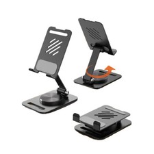 360 Degrees Rotate Metal Desk Mobile Phone Holder Stand For Phone Pad Adjustable