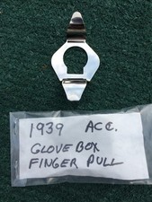 1939 Chevrolet Master Deluxe Glove Box Lock Opener Finger Pull